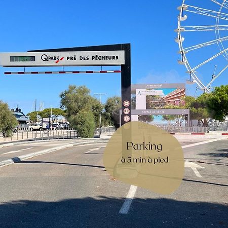 Vieil Antibes, Plage De Sable, Avec Parking Exteriér fotografie